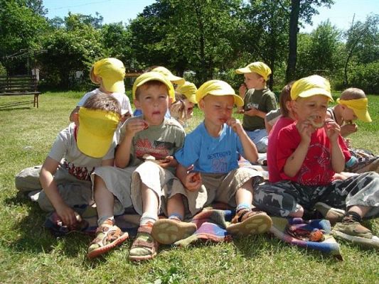 Grafika #28: 2008-06-03 - Maluchy na wycieczce w Mini ZOO w Charbrowie