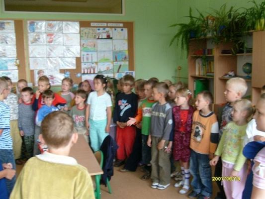 Grafika #4: 2008-06-16 Dzień Przedszkolaka wizyta w Szkole Podstawowej w Wicku