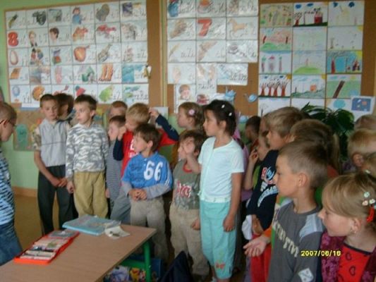 Grafika #5: 2008-06-16 Dzień Przedszkolaka wizyta w Szkole Podstawowej w Wicku