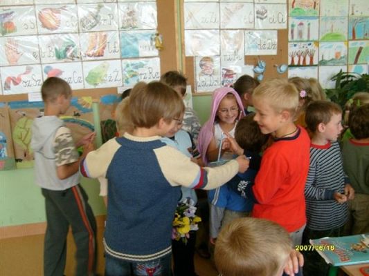 Grafika #7: 2008-06-16 Dzień Przedszkolaka wizyta w Szkole Podstawowej w Wicku