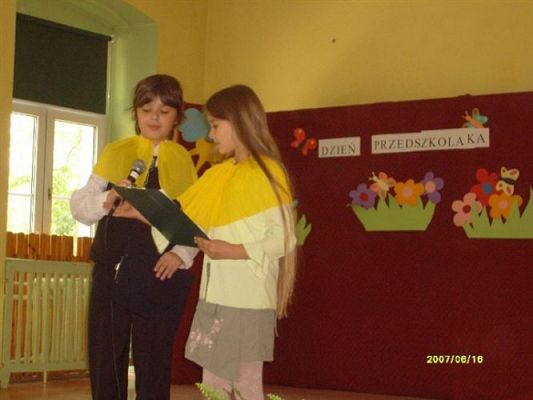 Grafika #11: 2008-06-16 Dzień Przedszkolaka wizyta w Szkole Podstawowej w Wicku