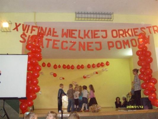 Grafika #12: 2008-01-12 - XVI Finał Wielkiej Orkiestry Świątecznej Pomocy