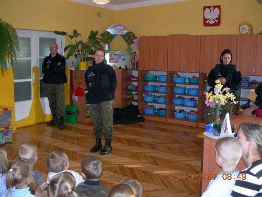 Grafika #0: 2007-10-29 - Spotkanie z pracownikami Straży Granicznej w Łebie