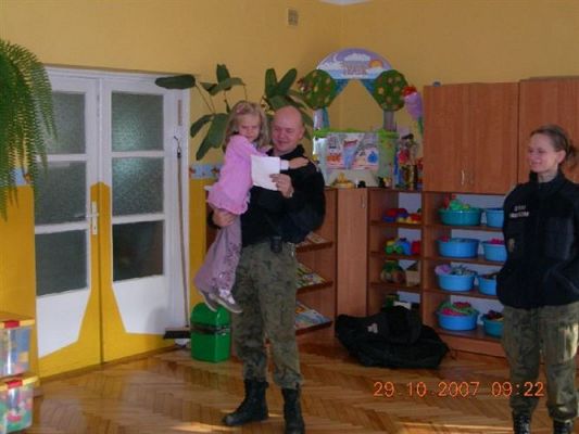 Grafika #8: 2007-10-29 - Spotkanie z pracownikami Straży Granicznej w Łebie