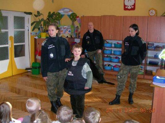 Grafika #14: 2007-10-29 - Spotkanie z pracownikami Straży Granicznej w Łebie