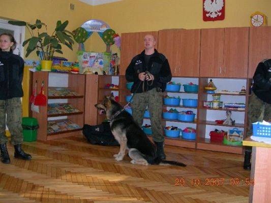Grafika #16: 2007-10-29 - Spotkanie z pracownikami Straży Granicznej w Łebie
