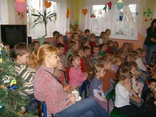 Grafika #7: 2009-01-27 Z wizytą w przedszkolu w Wicku