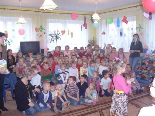 Grafika #9: 2009-01-27 Z wizytą w przedszkolu w Wicku
