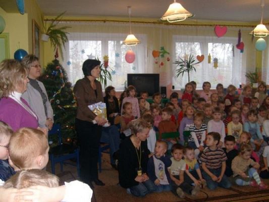 Grafika #10: 2009-01-27 Z wizytą w przedszkolu w Wicku