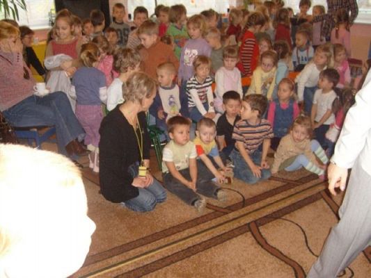 Grafika #13: 2009-01-27 Z wizytą w przedszkolu w Wicku