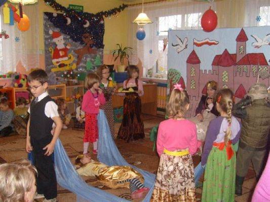 Grafika #22: 2009-01-27 Z wizytą w przedszkolu w Wicku