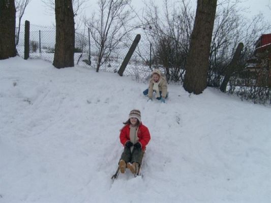 Grafika #6: 2009-02-19 Zabawy na śniegu
