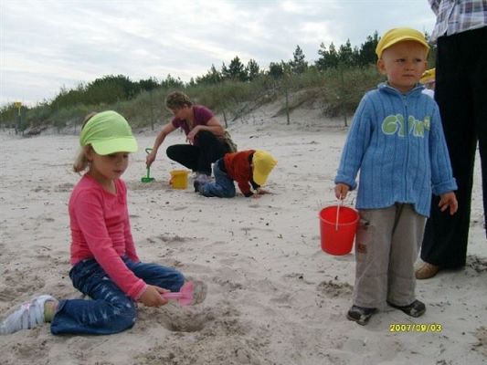 Grafika #5: 2008-09-10 Wycieczka do Łeby na plażę