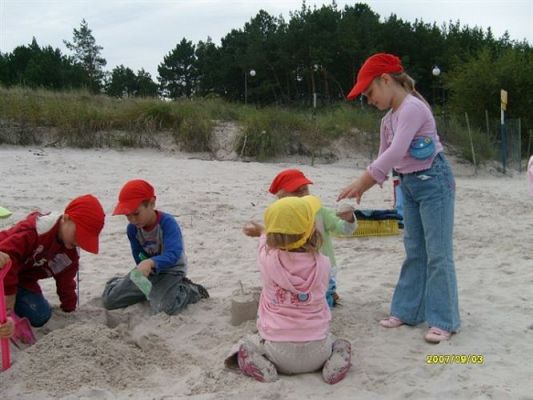 Grafika #9: 2008-09-10 Wycieczka do Łeby na plażę