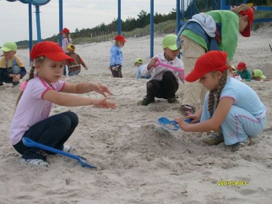 Grafika #13: 2008-09-10 Wycieczka do Łeby na plażę