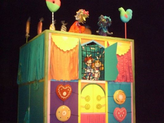 Grafika #10: 2008-11-21 Wyjazd do teatru w Słupsku na przedstawienie Jaś i Małgosia