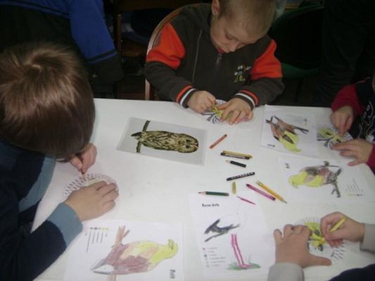 Grafika #18: 2009.11.12 - Wycieczka do Muzeum Słowińskiego Parku Narodowego w Smołdzinie