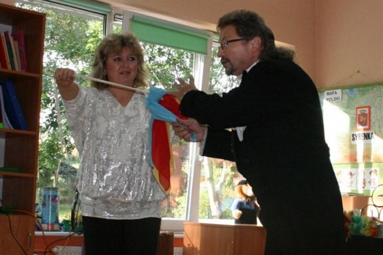 Grafika #14: 2009-09-25 Czarodziej w przedszkolu