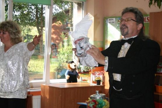 Grafika #20: 2009-09-25 Czarodziej w przedszkolu