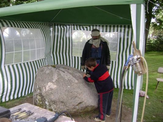 Grafika #12: 2009-09-17 Wycieczka do Poraju - Plener Rzeźbiarski