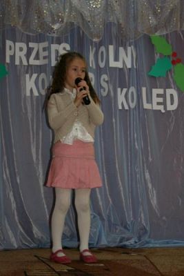 Grafika #8: 15.12.2009 - Przedszkolny konkurs kolęd