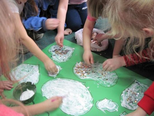 Grafika #9: 2010.01.08 - Zajęcia podsumowujące projekt Akademia małego artysty