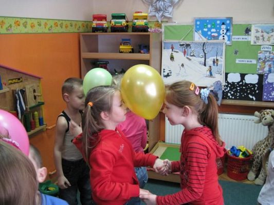 Grafika #14: 2010.01.08 - Zajęcia podsumowujące projekt Akademia małego artysty