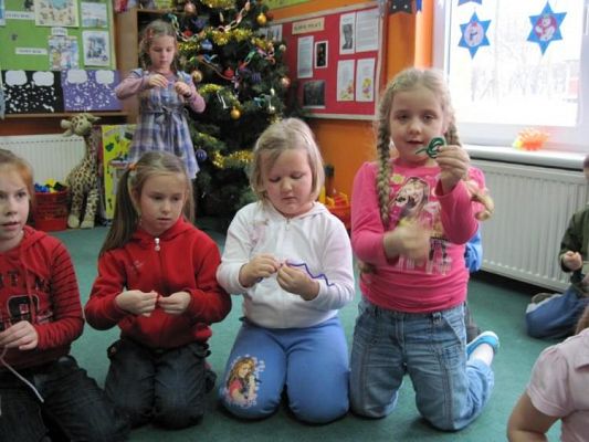 Grafika #15: 2010.01.08 - Zajęcia podsumowujące projekt Akademia małego artysty