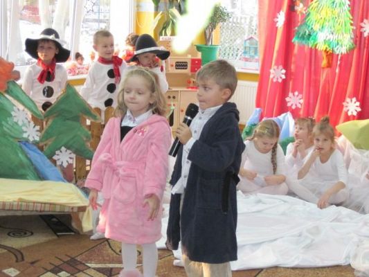 Grafika #18: 22.12.2009 - Wigilia w przedszkolu.