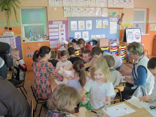 Grafika #38: 26.03.2010 - Klub Młodego Odkrywcy z wizytą w naszym przedszkolu