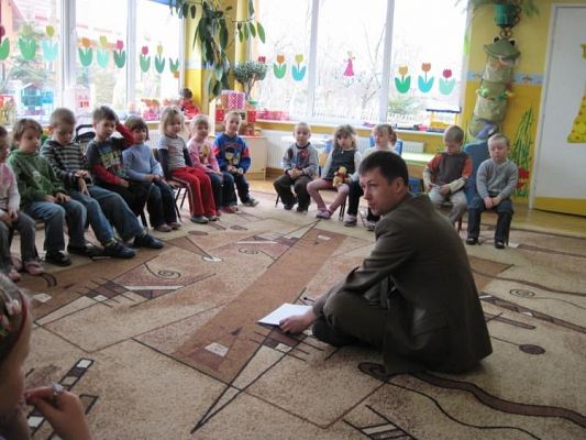 Grafika #8: 22.04.2010 - Spotkanie z panem leśniczym z Nadleśnictwa Lębork