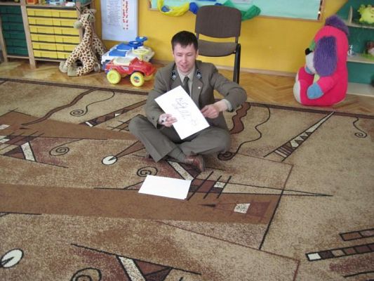 Grafika #9: 22.04.2010 - Spotkanie z panem leśniczym z Nadleśnictwa Lębork