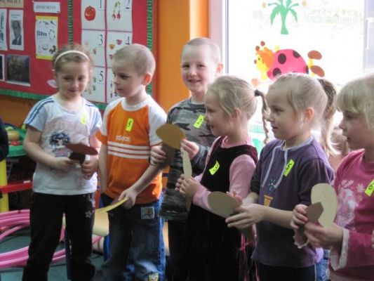 Grafika #3: 21.04.2010 - Zajęcia otwarte w grupie Średniaków