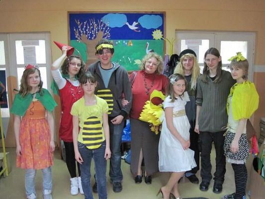 Grafika #12: 13.05.2010 - Warsztaty teatralne zorganizowane przez "Teatr Mały" z Wicka