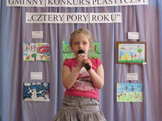 Grafika #2: 11.05.2010 - Laureaci Gminnego Konkursu Plastycznego pt."Cztery pory roku"