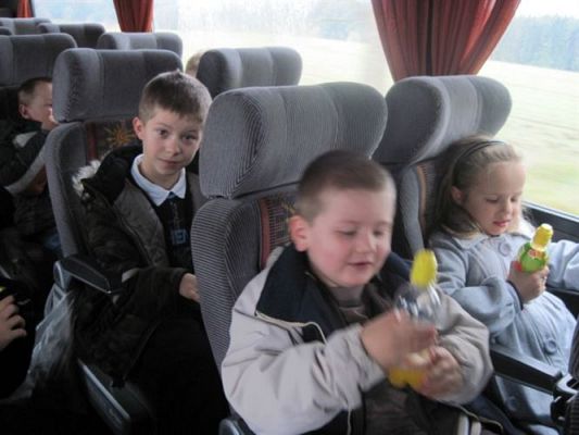 Grafika #15: 20.10.2010 - W Teatrze Lalek "Tęcza" w Słupsku na przedstawieniu "Janek Wędrowniczek"