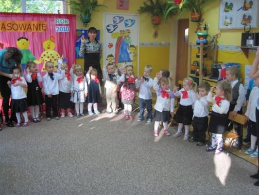 Grafika #14: 15.10.2010 - Pasowanie na Przedszkolaka w grupie "Maluszków"
