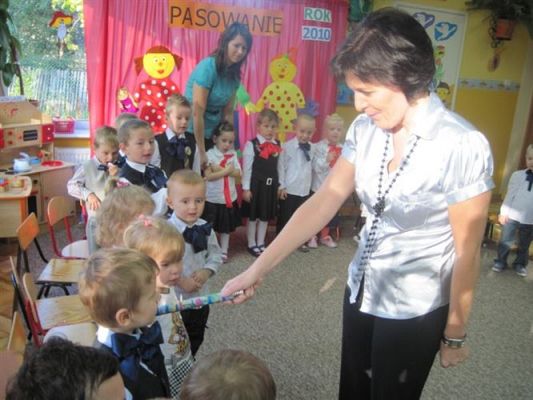 Grafika #15: 15.10.2010 - Pasowanie na Przedszkolaka w grupie "Maluszków"