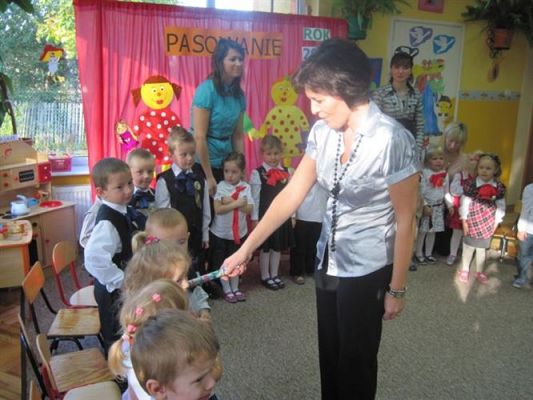 Grafika #16: 15.10.2010 - Pasowanie na Przedszkolaka w grupie "Maluszków"