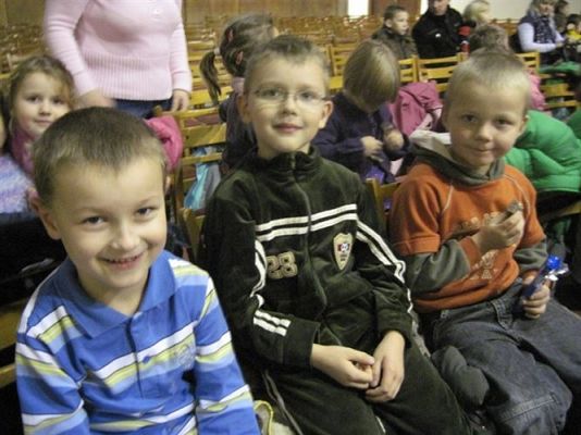 Grafika #1: 10.12.2010 - Przedstawienie "Nygusek" w Zespole Szkół Mechaniczno - Informatycznych w Lęborku