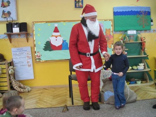 Grafika #10: 06.12.2010 - Wizyta Świętego Mikołaja w naszym przedszkolu