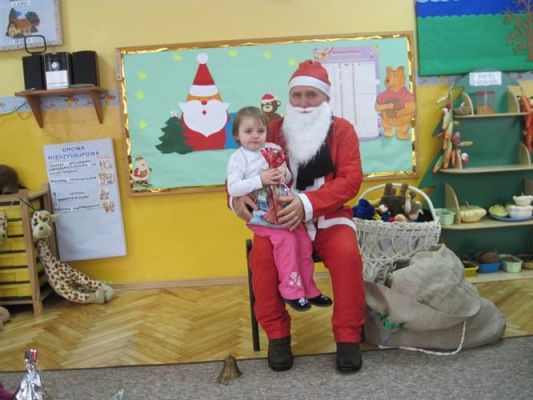 Grafika #12: 06.12.2010 - Wizyta Świętego Mikołaja w naszym przedszkolu