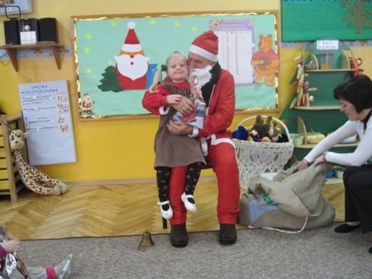 Grafika #14: 06.12.2010 - Wizyta Świętego Mikołaja w naszym przedszkolu