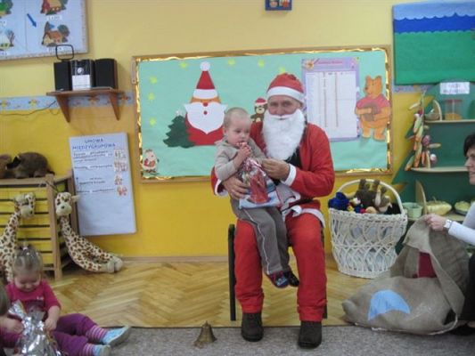 Grafika #25: 06.12.2010 - Wizyta Świętego Mikołaja w naszym przedszkolu
