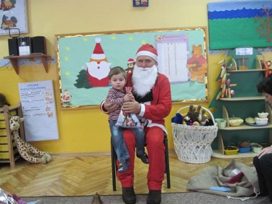 Grafika #30: 06.12.2010 - Wizyta Świętego Mikołaja w naszym przedszkolu
