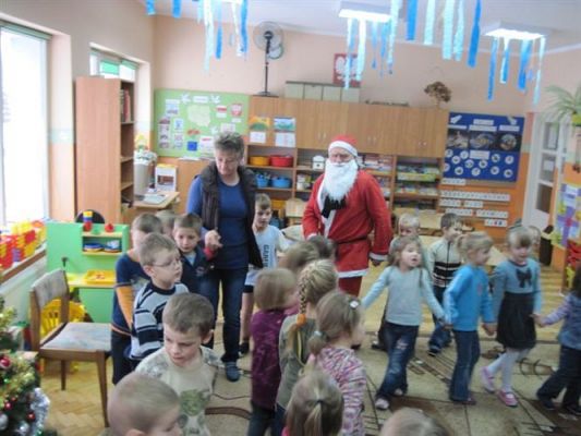 Grafika #76: 06.12.2010 - Wizyta Świętego Mikołaja w naszym przedszkolu