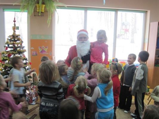Grafika #78: 06.12.2010 - Wizyta Świętego Mikołaja w naszym przedszkolu