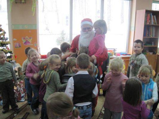 Grafika #79: 06.12.2010 - Wizyta Świętego Mikołaja w naszym przedszkolu