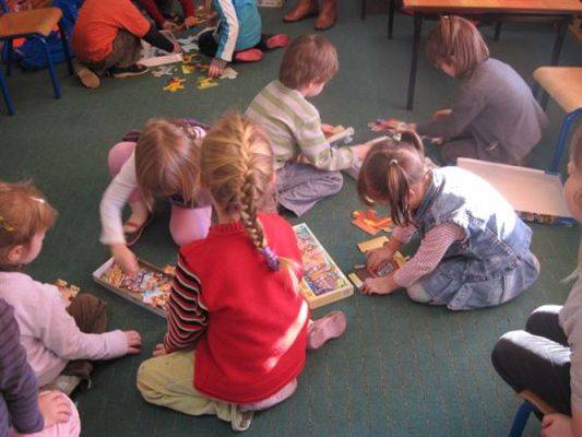 Grafika #7: 24.02.2011 - Zajęcia otwarte w grupie średniaków