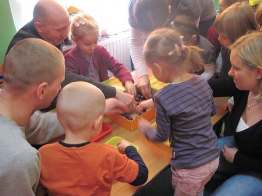 Grafika #9: 24.02.2011 - Zajęcia otwarte w grupie średniaków